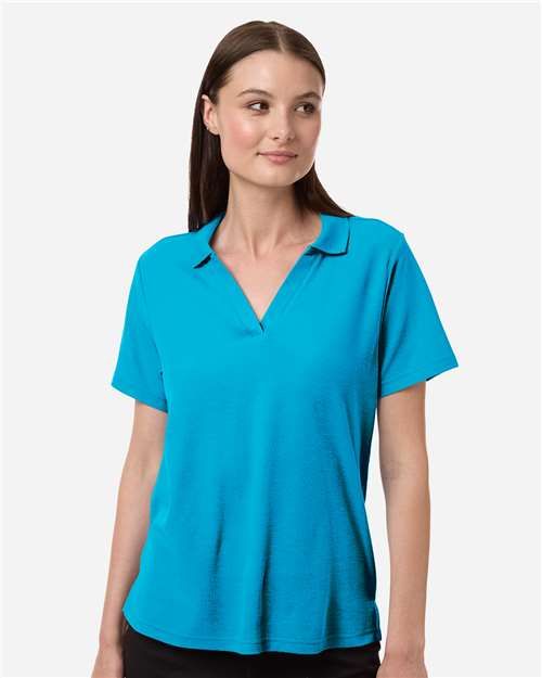 CORE365 CE106W, Women's Resolve Cvc Performance Pique Polo, Electric Blue