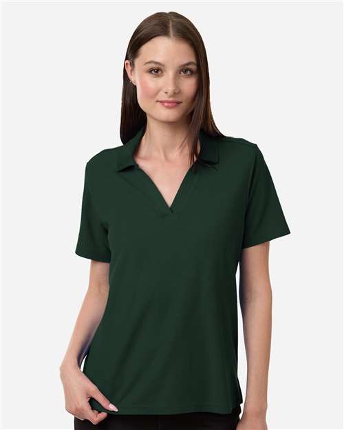 CORE365 CE106W, Women's Resolve Cvc Performance Pique Polo, Forest