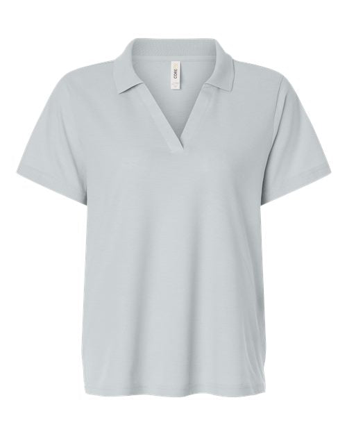 CORE365 CE106W, Women's Resolve Cvc Performance Pique Polo, Platinum