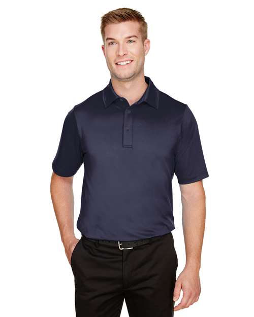Men's CrownLux Performance® Range Flex Polo - - 13200 Navy 643B2 7-7.9 oz AB Exclusive Brands CA New ab Devon & Jones DG21 Mens & Unisex Moisture-Management New AB Performance Polos Polos & Knits Polyester S&S Exclusive Brands Short Sleeves Side Seams Spandex Sport Shirts Sun/UV Protection Tops