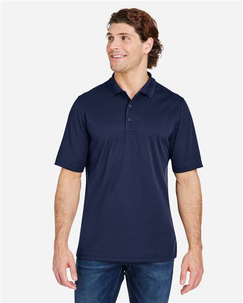 CORE365 CE104, Men's Market Snag Protect Mesh Polo, Classic Navy