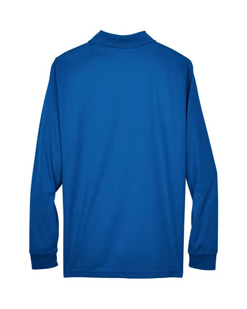 CORE365 88192, Men's Pinnacle Performance Long Sleeve Piqué Polo, True Royal