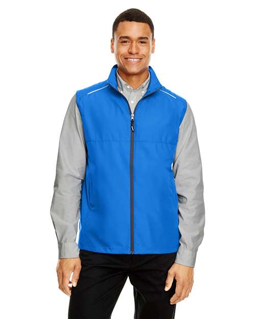 Men's Techno Lite Unlined Vest - - 13204 True Royal 2-2.9 oz 301A7 AB Exclusive Brands Activewear Adjustable CA New ab CE703 CORE365 Drawstring Explore Corporate Explore Corporate Outings & Events Explore Corporate Team Building Full-Zips Jackets Mens & Unisex New AB Outerwear Pockets Polyester - 100% S&S Exclusive Brands Sleeveless Vests Water Resistant Zips