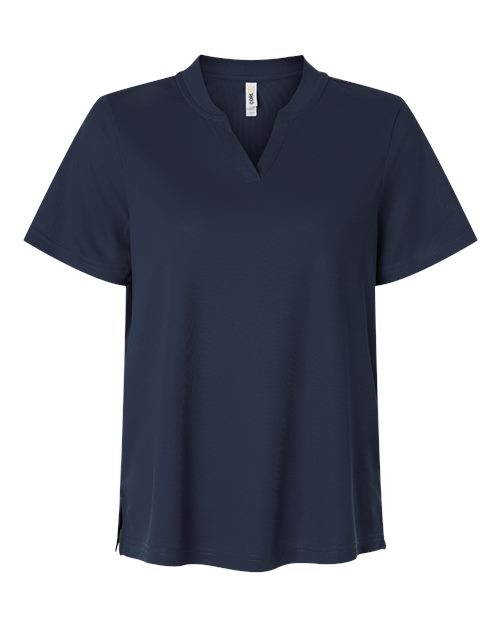 CORE365 CE108W, Women's Nova Performance Pique Polo, Classic Navy