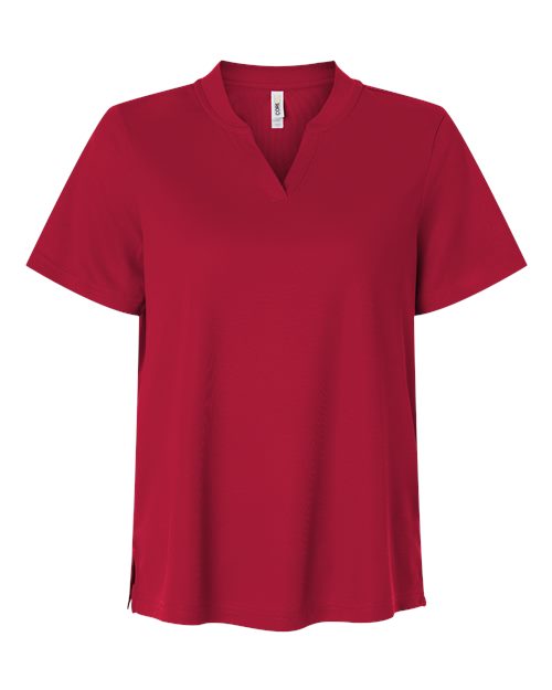 CORE365 CE108W, Women's Nova Performance Pique Polo, Classic Red