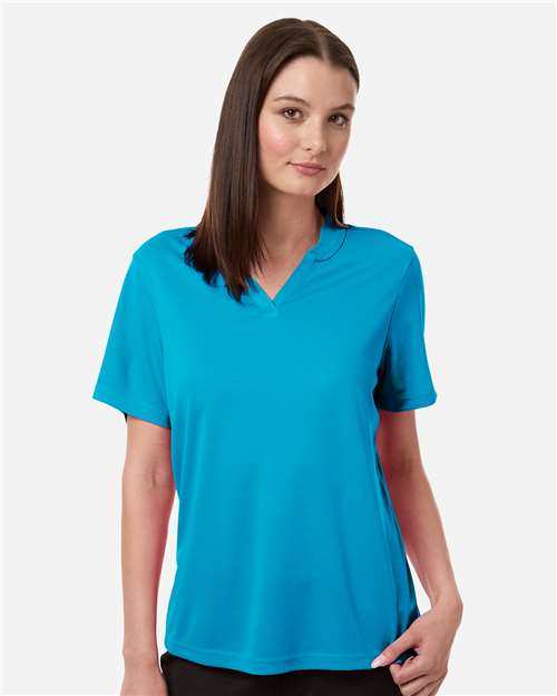CORE365 CE108W, Women's Nova Performance Pique Polo, Electric Blue