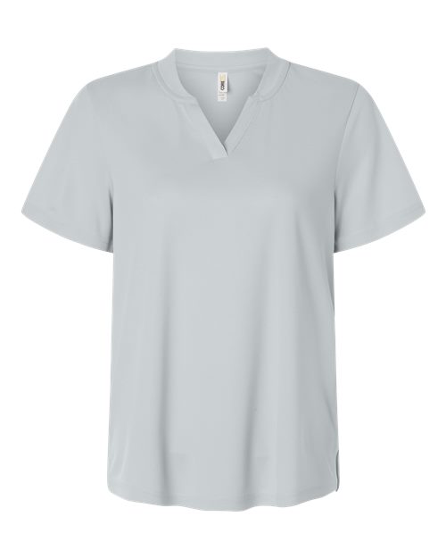CORE365 CE108W, Women's Nova Performance Pique Polo, Platinum