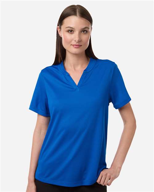 CORE365 CE108W, Women's Nova Performance Pique Polo, True Royal