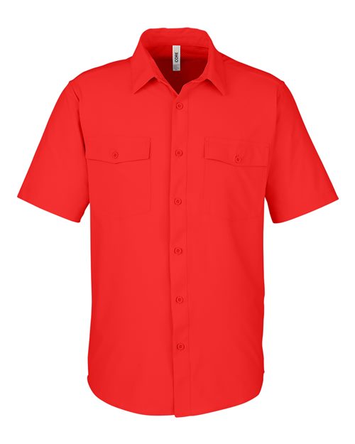 CORE365 CE510, Men's Ultra Uvp Marina Shirt, Marina Red