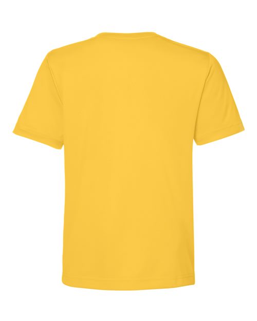 CORE365 CE10Y, Youth Capital Performance T-shirt, Campus Gold