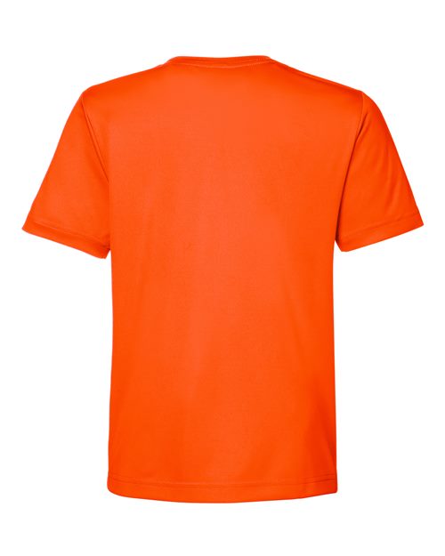 CORE365 CE10Y, Youth Capital Performance T-shirt, Campus Orange