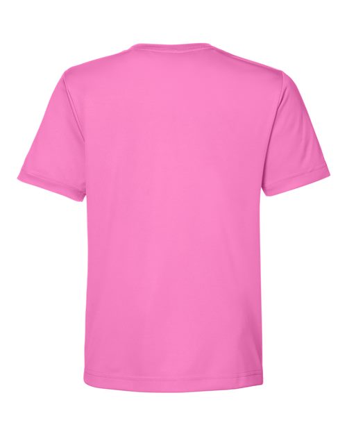 CORE365 CE10Y, Youth Capital Performance T-shirt, Charity Pink