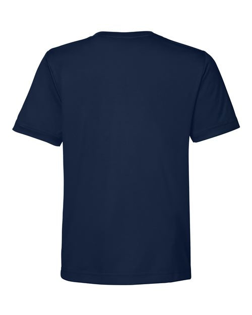 CORE365 CE10Y, Youth Capital Performance T-shirt, Classic Navy