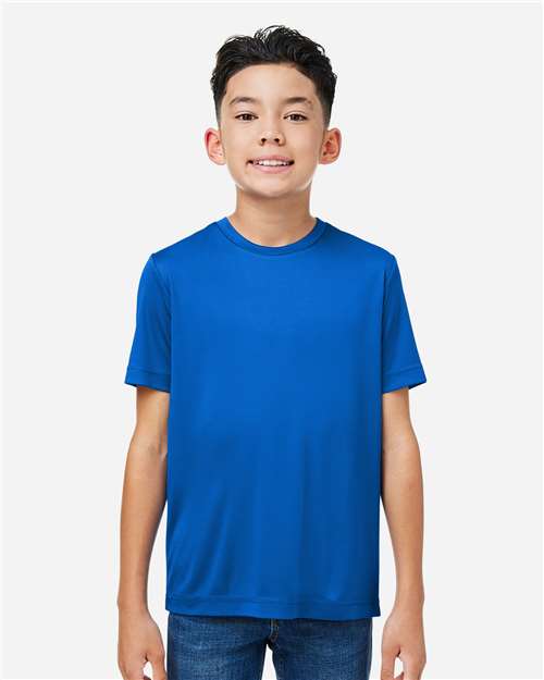 CORE365 CE10Y, Youth Capital Performance T-shirt, True Royal