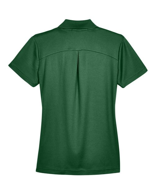Devon & Jones DG20W, Women's Crownlux Performance Plaited Polo, Forest