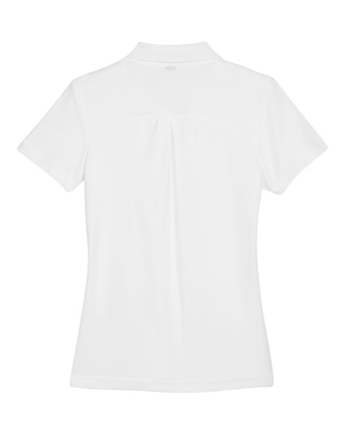 Devon & Jones DG20W, Women's Crownlux Performance Plaited Polo, White