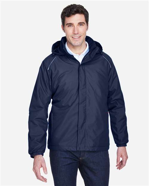 Men's Brisk Insulated Jacket - - 13222 Classic Navy 281A7 88189 AB Exclusive Brands CA New ab CORE365 Drawstring Explore Fitness & Wellness Explore Fitness & Wellness Awareness Explore Fitness & Wellness Health Wellbeing Explore Medical & Med Spa Explore Medical & Med Spa Health Awareness Full-Zips Hooded Jackets Long Sleeves Media Pocket Mens & Unisex New AB Outerwear Performance Pockets Polyester - 100% S&S Exclusive Brands Windbreakers Zips