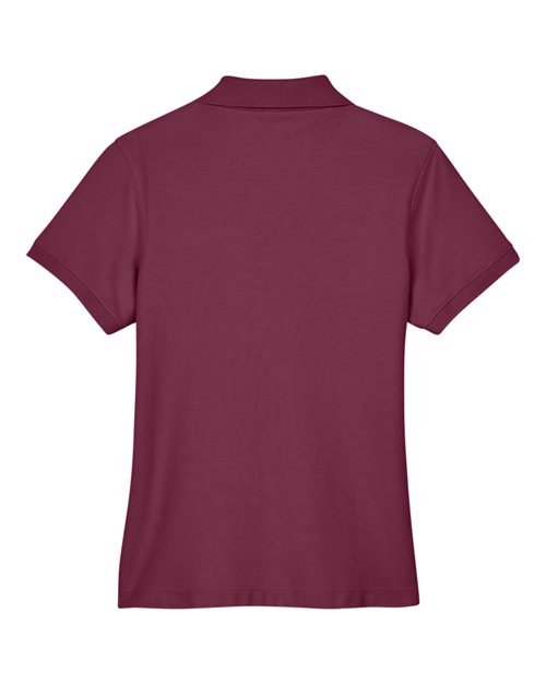 Devon & Jones D100W, Women's Pima Piqué Polo, Burgundy