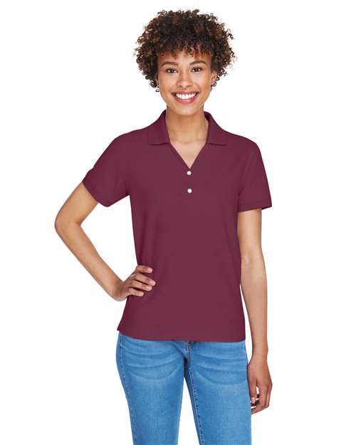 Women's Pima Piqué Polo - - 13224 Burgundy 2025 Polo Guide 2025 Polo Guide Uniforms 2025 Polo Guide Uniforms - Restaurant & Hospitalit 592B2 6-6.9 oz AB Exclusive Brands Back to School 2025 CA CA New ab Cotton - 100% D100W Devon & Jones New AB Pique Polos Polos & Knits S&S Deep Deals S&S Exclusive Brands Short Sleeves Side Seams Sport Shirts Tops Womens