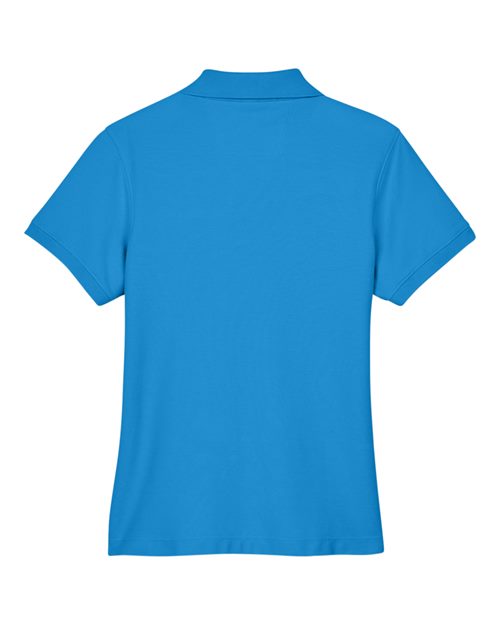 Devon & Jones D100W, Women's Pima Piqué Polo, French Blue