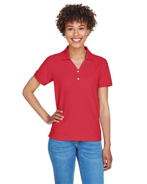 Women's Pima Piqué Polo - - 13224 2025 Polo Guide 2025 Polo Guide Uniforms 2025 Polo Guide Uniforms - Restaurant & Hospitalit 592B2 6-6.9 oz AB Exclusive Brands Back to School 2025 CA CA New ab Cotton - 100% D100W Devon & Jones New AB Pique Polos Polos & Knits S&S Deep Deals S&S Exclusive Brands Short Sleeves Side Seams Sport Shirts Tops Womens