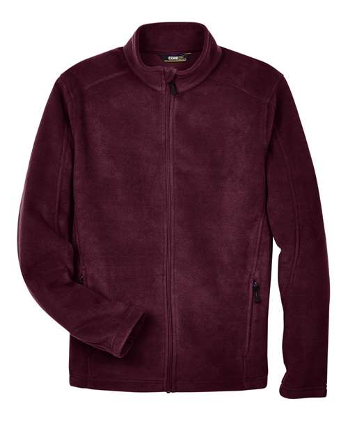 CORE365 88190, Men's Journey Fleece Jacket, Burgundy