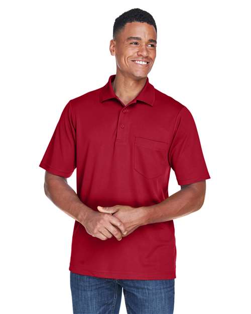Men's Origin Performance Piqué Polo with Pocket - - 13227 Classic Red 2025 Polo Guide 2025 Polo Guide Uniforms 2025 Polo Guide Uniforms - Corporate & Business 222A7 4-4.9 oz 88181P AB Exclusive Brands Activewear Antimicrobial CA New ab CORE365 Mens & Unisex Moisture-Management New AB Performance Pique Pockets Polos Polos & Knits Polyester - 100% S&S Exclusive Brands Safety Short Sleeves Side Seams Spiritwear Sport Shirts Sun/UV Protection Tops