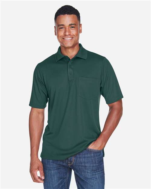 CORE365 88181P, Men's Origin Performance Piqué Polo With Pocket, Forest