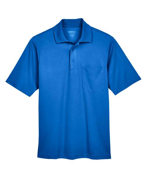 CORE365 88181P, Men's Origin Performance Piqué Polo With Pocket, True Royal