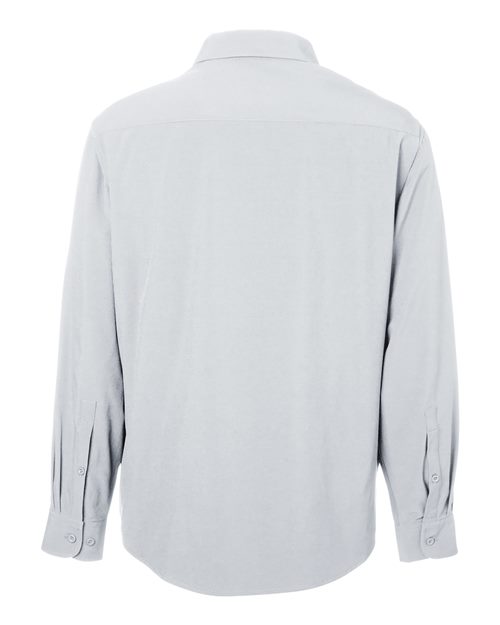 CORE365 CE510L, Men's Ultra Uvp Marina Shirt, Platinum