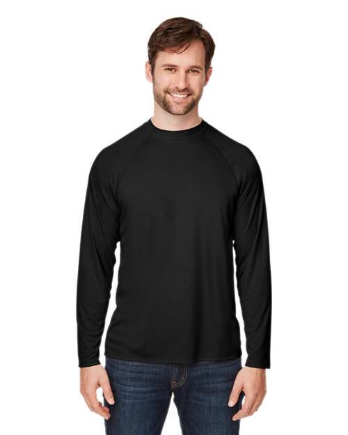 Unisex Ultra UVP™ Marina Raglan Long Sleeve T-Shirt - - 13231 - Toronto Screen Printing- Color
