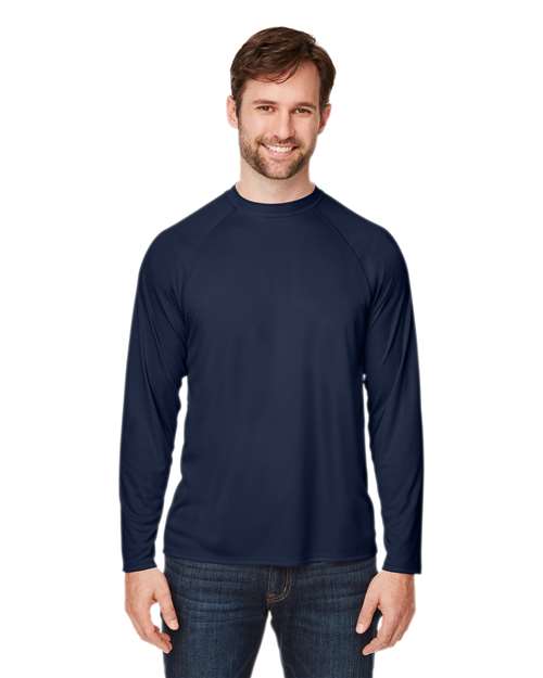 Unisex Ultra UVP™ Marina Raglan Long Sleeve T-Shirt - - 13231 - Toronto Screen Printing- Color