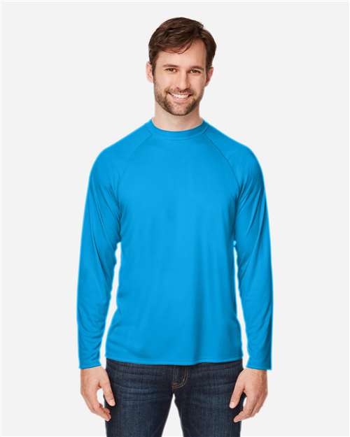 Unisex Ultra UVP™ Marina Raglan Long Sleeve T-Shirt - - 13231 - Toronto Screen Printing- Color