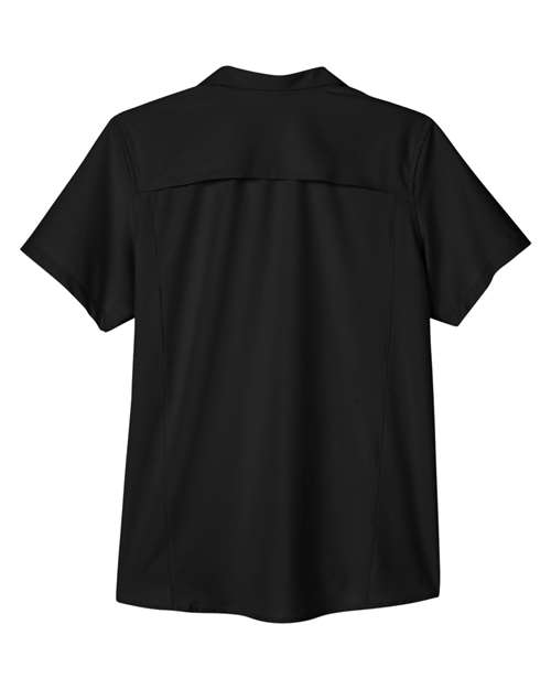 CORE365 CE510W, Women's Ultra Uvp Marina Shirt, Black