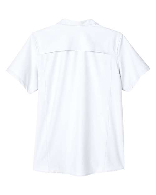 CORE365 CE510W, Women's Ultra Uvp Marina Shirt, White