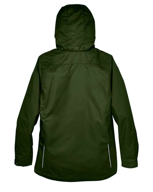 CORE365 78205, Women's 3-in-1 Jacket With Fleece Liner, Forest