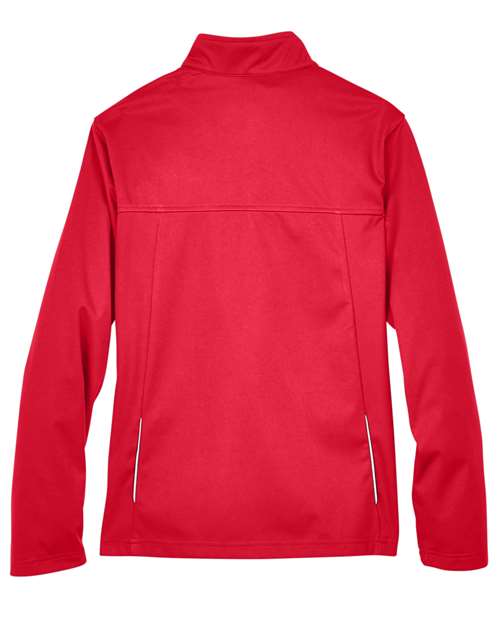 CORE365 CE708W, Women's Techno Lite Three-layer Knit Tech-shell, Classic Red