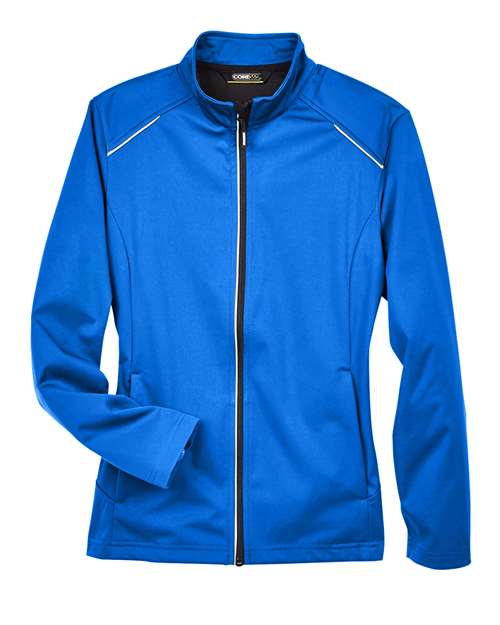 CORE365 CE708W, Women's Techno Lite Three-layer Knit Tech-shell, True Royal