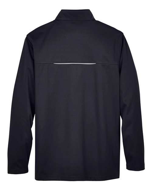 CORE365 CE708, Men's Techno Lite Three-layer Knit Tech-shell, Black