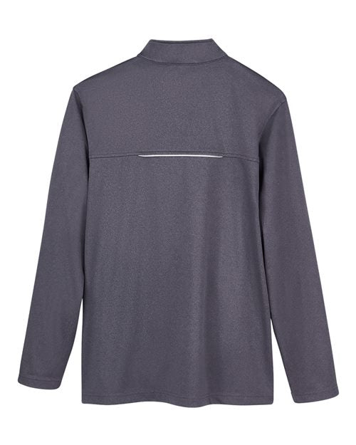 CORE365 CE708, Men's Techno Lite Three-layer Knit Tech-shell, Carbon Heather