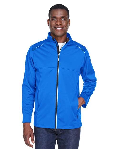 Men's Techno Lite Three-Layer Knit Tech-Shell - - 13262 True Royal 302A7 8-8.9 oz AB Exclusive Brands Activewear CA New ab CE708 CORE365 Explore Corporate Explore Corporate Outings & Events Explore Corporate Team Building Explore School & Team - Fundraiser & Events Explore School & Team - Spirit Wear Explore School & Teams Full-Zips Jackets Mens & Unisex New AB Outerwear Pockets Polyester - 100% Rain Coats S&S Exclusive Brands Safety Waterproof Zips