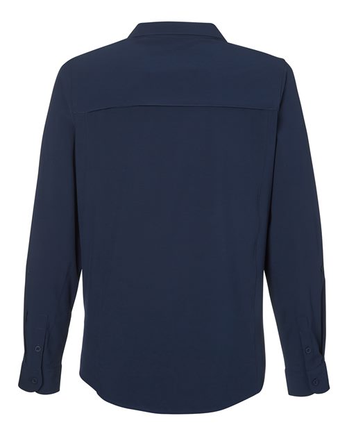 CORE365 CE510LW, Women's Ultra Uvp Marina Shirt, Classic Navy
