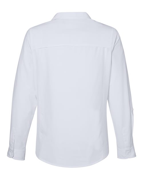 CORE365 CE510LW, Women's Ultra Uvp Marina Shirt, White