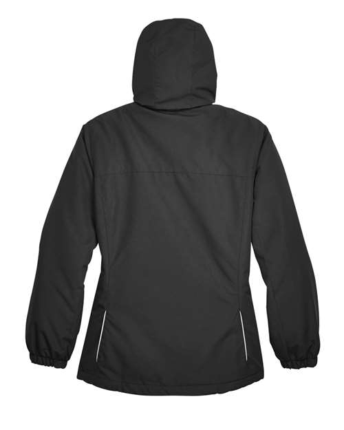 CORE365 78224, Women's Profile Fleece-lined All-season Jacket, Black