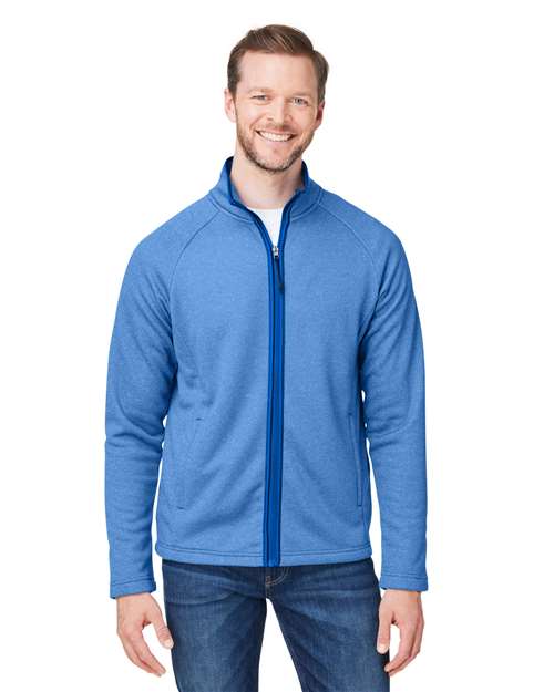 Men's Venture Heathered Stripe Full-Zip - - 13266 True Royal White 311A7 8-8.9 oz AB Exclusive Brands Activewear CA New ab CE72 CORE365 Explore Corporate Explore Corporate Business Casual Explore Corporate Uniforms Full-Zips Jackets Long Sleeves Mens & Unisex Moisture-Management New AB Outerwear Performance Pockets Polos & Knits Polyester Polyester - 100% S&S Exclusive Brands Snag Resistant Stars & Stripes Stripes Tear Away Tops