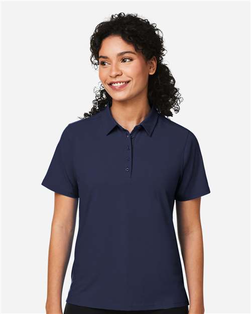 Devon & Jones DG120W, Women's Raleigh Stretch Polo, Navy