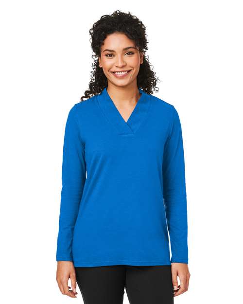 Women's Raleigh Shawl Collar Knit Top - - 13272 - Toronto Screen Printing- Color