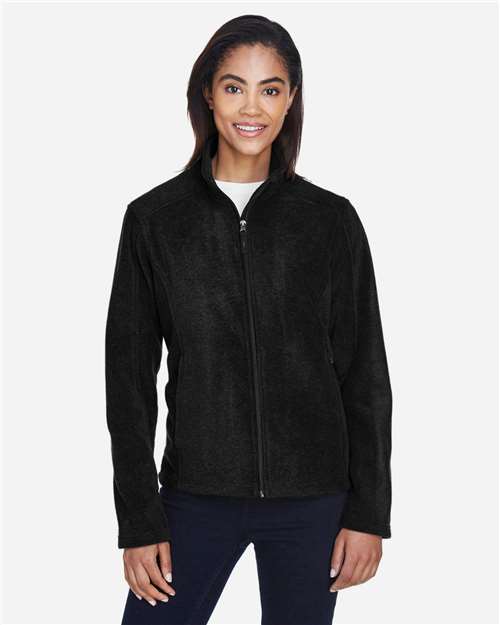 CORE365 78190, Women's Journey Fleece Jacket, Black