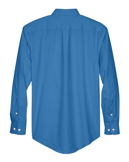 Devon & Jones D630, Men's Crown Collection Oxford Woven Dress Shirt, French Blue