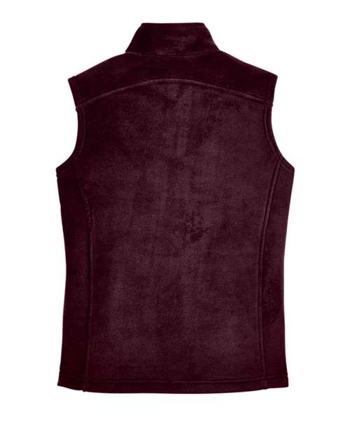 CORE365 78191, Women's Journey Fleece Vest, Burgundy